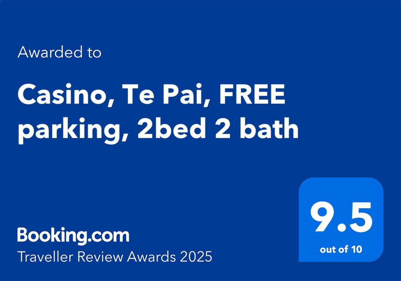 Casino, Te Pai, Free Parking, 2Bed 2 Bath Apartment Christchurch Ngoại thất bức ảnh